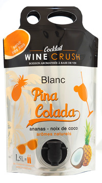 Miniature Cocktail Wine Crush - White Pina Colada